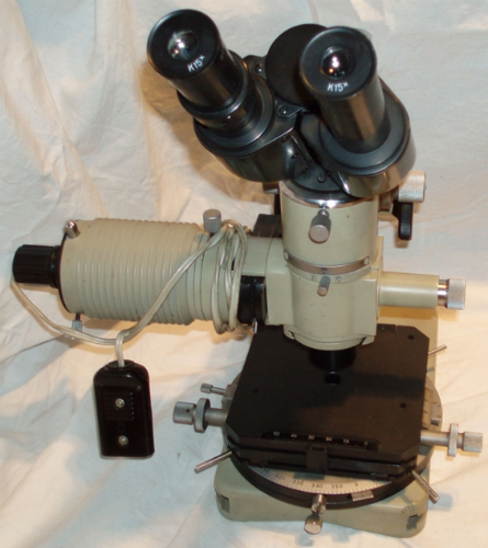 Переносной металлографический микроскоп типа ММУ-3У